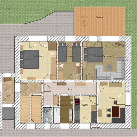 Juraschatz Apartment *